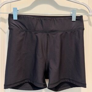 DSG Black High-Rise Athletic Bike Shorts